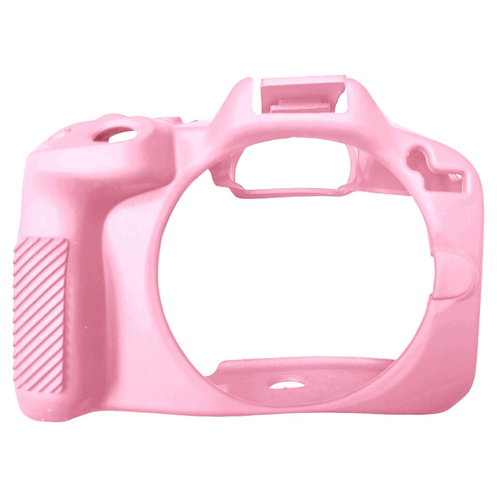 Camera Case Cover Protector Silicone Soft Skin Anti-Scratch Cover Rubber Sleeve Pink 9496895200136