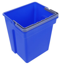 Mop Bucket Blue Plastic Bucket with Handle for Households 1Pcs