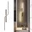 Rechargeable Battery Wall Sconce with Remote & Timer – Modern Black Wireless Light, Compatible with Hallway Decor 1