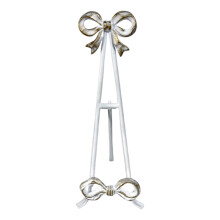 Cookbook Stand Reading Rack Iron Bowknot Design for Kitchen Counter and Dining Room Use