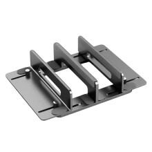 Suport vertical pentru laptop, suport reglabil din aluminiu pentru notebook, pentru o gestionare eficientă a spațiului, la modă