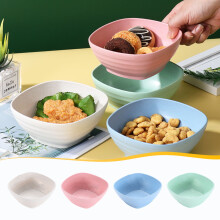Lot de 3 bols à céréales et à soupe profonds, taille et poids parfaits, faciles à nettoyer, compatibles lave-vaisselle et micro-ondes, pour le