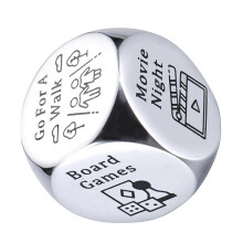 Date Night Decision Making Dices for Couples Romantics Evenings Making Dices