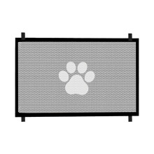 Duty Dog Gate for Stairs & Doorways – 30.7" Tall Adjustable Pet Safety Gate with Breathable Mesh, Fits Up to 43.4" Wide Openings