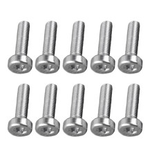 Bolt Scriú Splíne Torx Airgid T27 5mmx18mm M5X18Oiriúnach don Slabhra-Choibhneas 9022 340 1010