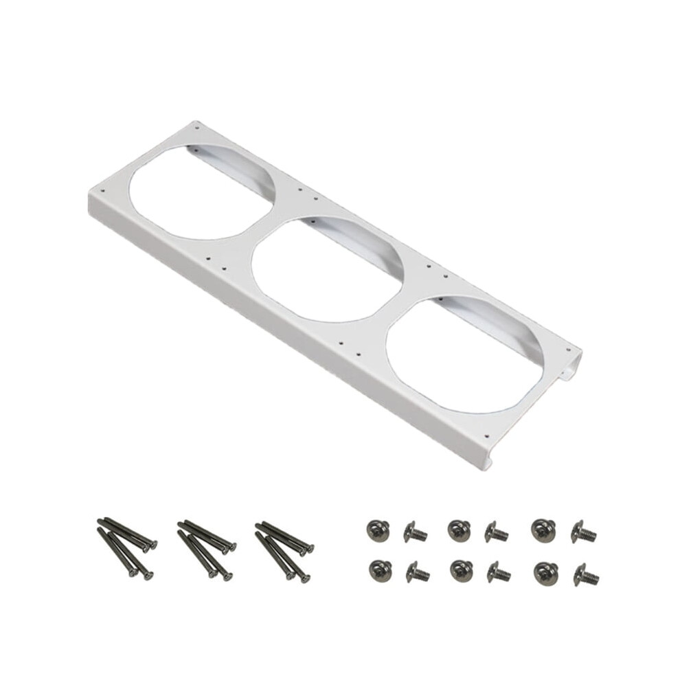 12Cm Computer Fan Risers Bracket 25Mm Height Extension Zinc Plateds Steel For Enhanceds Airflows Cooling System 9450273999388