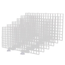 1 Set Fish Tank Partition for Aquarium Accessory with White Color and Filtering 11.79X5.89in
