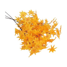 Foglie d'acero artificiali, rami, foglie autunnali finte, steli, arbusti di foglie d'acero, cespugli di foglie, fogliame di seta finta per la casa,