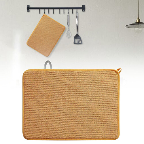 Dish Drying Mat Microfiber 20 x 15 Inch