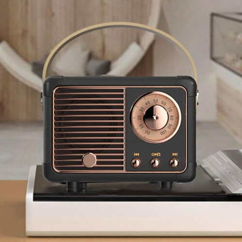 Retro Bluetooth Speaker Vintage Style 1 Pair