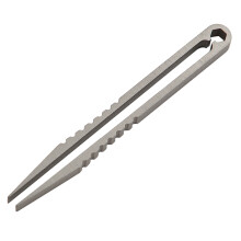 Tweezer Alloy Tweezers, Tweezers Travel Tweezers Portable Alloy Tweezers Outdoor Survival