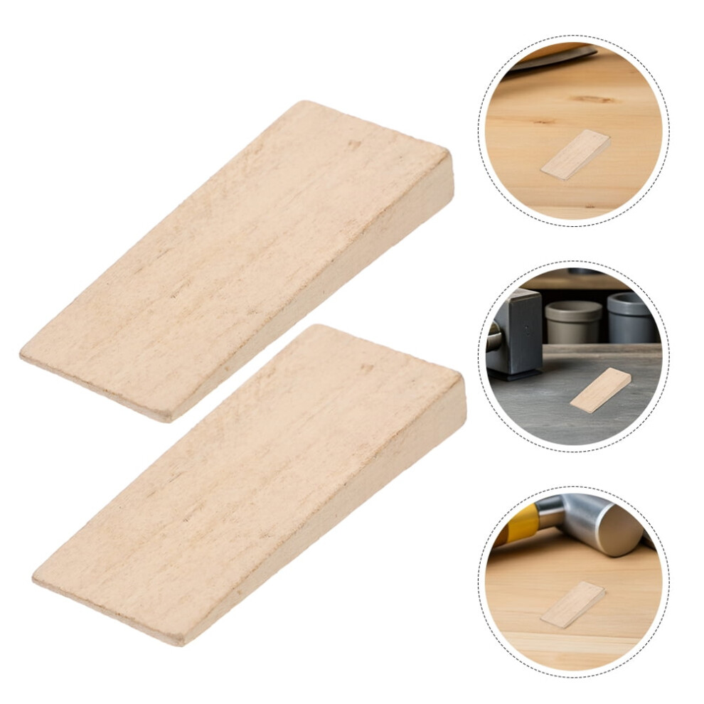 20Pcs Khaki Wooden Repair Tool Wedges For Handle Replacement 9329345314636