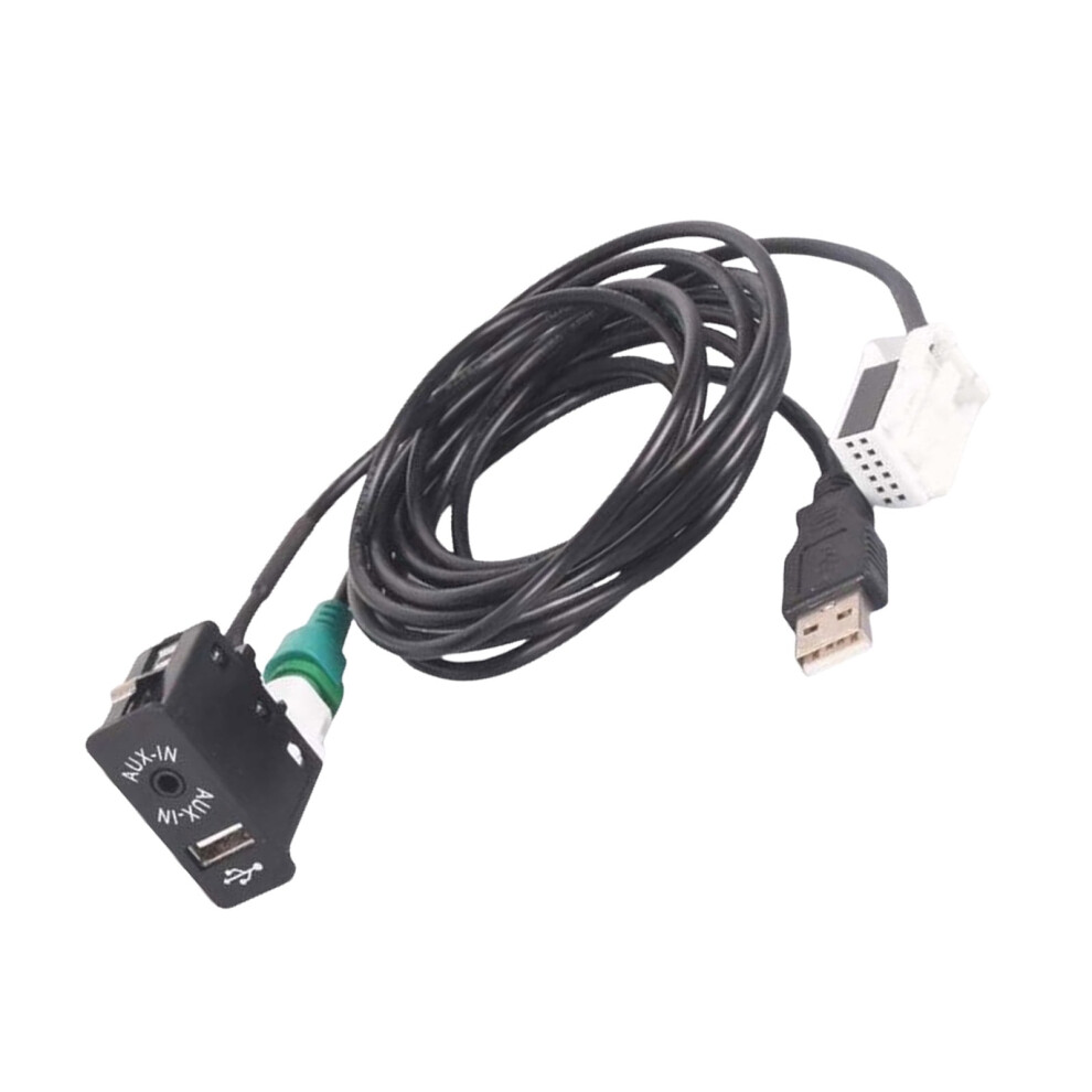 In Usb Switches Connector For E60 E61 E63 E64 E87 E90 E70 F25 F01 F02 F03 Adapter With Usb Wire And Cable 9329345313677