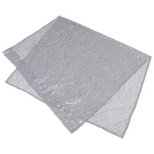 Light Filtering See Through Curtains Grey Polyester Window Treatments For Living Room Homeowners 1Pcs