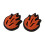 2Pcs Flame Shape Tennis Racket Shock Absorbers Silicone Vibration Dampeners 1