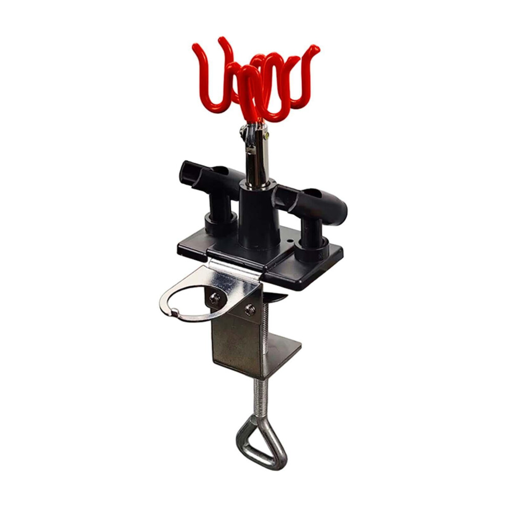 Airbrush Holder Model Coloring Accessories For Desktop Sturdy Airbrush Stand Red 9555307634485