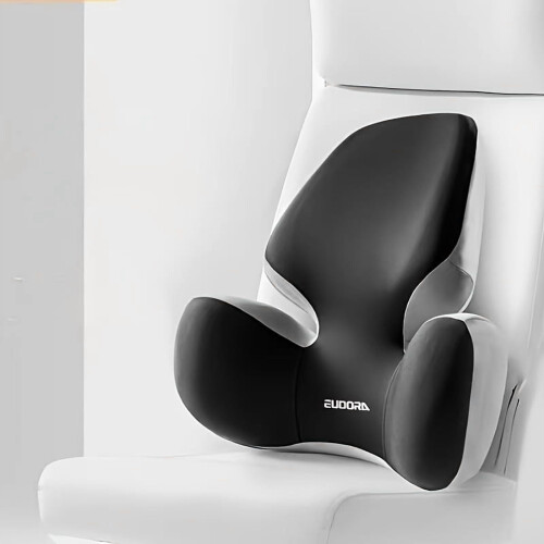 Almofada de assento em espuma viscoelástica para uso em carro e ambientes internos.