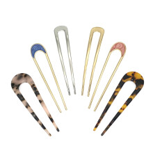 Unique Hair Pins Large French Metal Styling Accessories For Women Sophisticated Bun Hair Fork for Fashionable Look