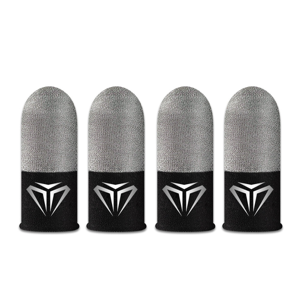 Finger Cover Game Controller For Pubg Sweat Proof Non-Scratch Sensitive For Touch Screen Gaming Finger Thumb Sleeve Glov 9555307636038