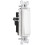 Interrupteur unipolaire Leviton Decora, lot de 20 1