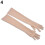Γυναικεία μακριά γάντια spandex, 53cm, 1 ζευγάρι 1