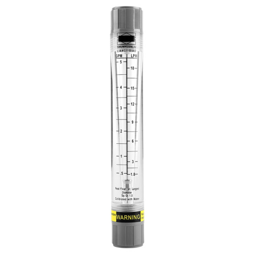 Easy,Install Flow Meter for Water Systems, Reliable Liquid Measurement, 1/2" Port