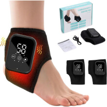 Fußmassagegerät – 360-Tiefenmassage mit Kompression, kabelloses Rundum-Fußmassagegerät, dreifache Anwendung für Zuhause/Büro/Reisen