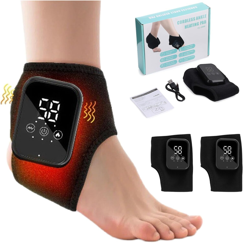 Feet Relief Machine â 360 Deep-Kneading Compression, Wireless Wrap-Around Foot Massager, Triple Method for Home/Office/Travel