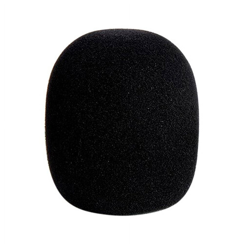 Capa de espuma espessa para microfone, protetor de vento tipo bola, 5 cores