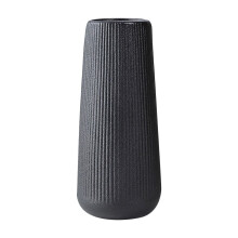 Vase en céramique blanc pour fleurs hydroponiques, décoration intérieure, pot de fleurs séchées, composition florale.