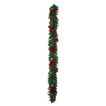 Guirlanda de luzes para exterior, 180 cm (70,86 polegadas), guirlanda de outono, guirlanda de Halloween, guirlanda de Natal.