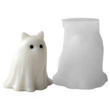 Silicone craft mould specters puppy cats pattern holiday