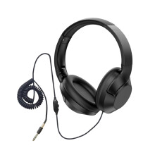 Detektorheadset Metalldetektor Over-Ear-hörlurar Trådbundna hörlurar Fjäderkabel Lättvikt Komfort för utomhusbruk