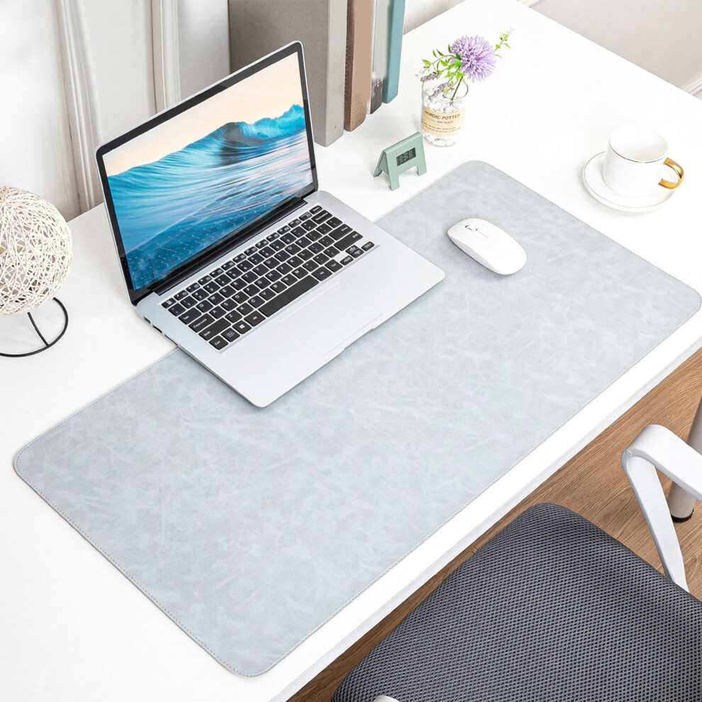 Large 40X80cm Gaming & Office Mouse Pad Â Non-Slip, Synthetic Leather + Cork Back, / Blue/Wine/Brown Black/Dark/Blue 9377112546018