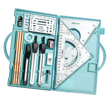 Geometry Set 16X Geometry Precision Tool Set Drawing Tools with Storage Box Compass Graphic Drafting Supplies for School Students modern
