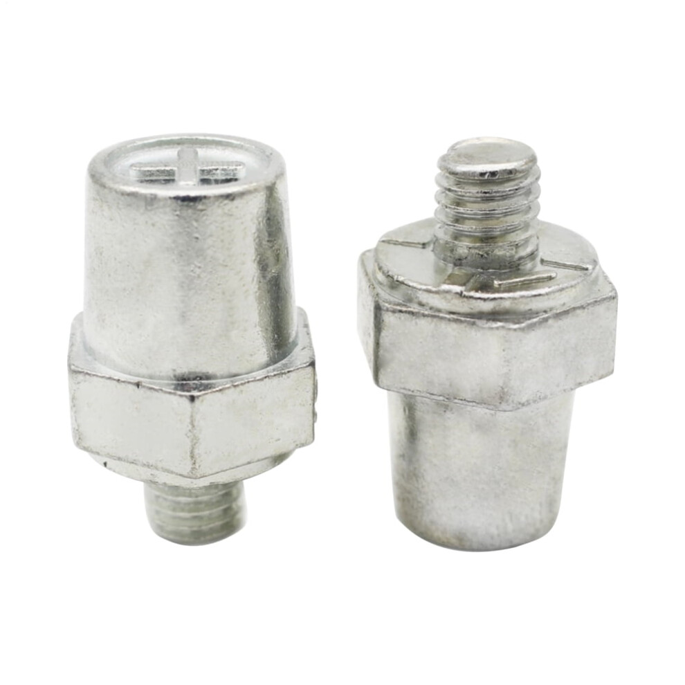 Battery Side Terminal Charging Posts (Pos/Neg) Â Lead Alloy Adapter, Compatible With Automotive Packs, Pack Of 2 9377112547169