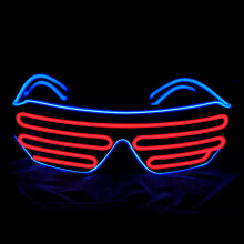 led light up glasses party,led glasses for adults party, Luminous Glasses For Parties, EL Glasses Costumes for Party