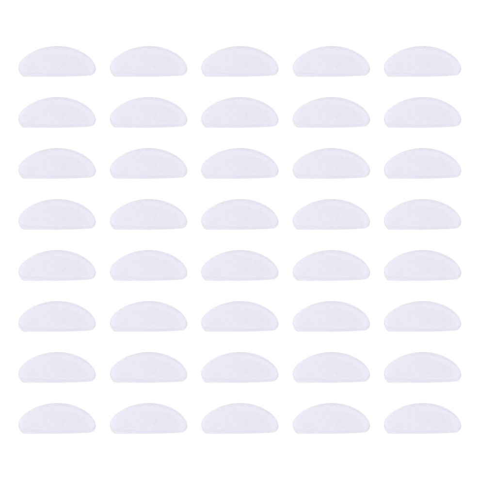 30 Pairs AOBB Transparent Non Slip Silicone Nose Pads for Glasses and Sunglasses