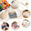 Mini Darning Loom Kit with 14 Hooks 14 Needles 50 Colors 1