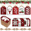 Rustic Wooden Christmas Tags 3x2 inch 20 pcs 1