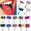 Unisex Cool Punk Σχέδιο Σφυρί Δονούμενη Γλώσσα Κοσμήματα Piercing Σώματος 1