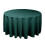Plain solid color round tablecloth thick 1