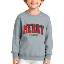 Youth Boys Long Sleeve Crew Neck Letter Graphic Sweatshirt – Lightweight Soft Pullover, Casual Fall/Winter Wear, School & Holiday Outfit