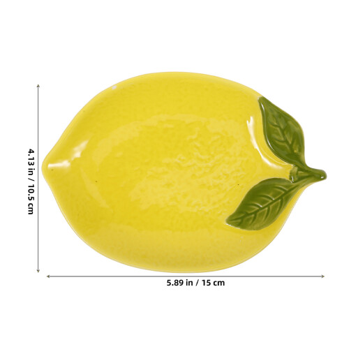Obstschale Zitrone Dessertteller Multifunktionsgeschirr 1
