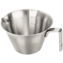 Tasse à mesurer pour expresso en acier inoxydable avec balance
