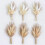Mini bouquet de fleurs séchées grises (6 pièces) 1