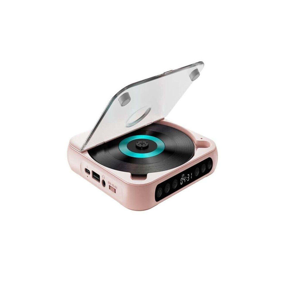 Portable Bluetooth Cd Player With Hifi, Lcd, 2000Mah Battery, Aux/Usb Â Compatible With Home, Car & Travel 9027700088115