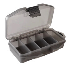 Fishing Tackle Tray Box with Multiple Compartments, Compact for Freshwater Gear