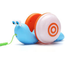 Cute Snail Push-Pull Walking Toy for Toddlers – Colorful, Light & Music, Perfect Birthday/Christmas Early Education Gift