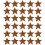 30 Stuks Roestig Pentagram Kerstboomhanger Ijzer 3
